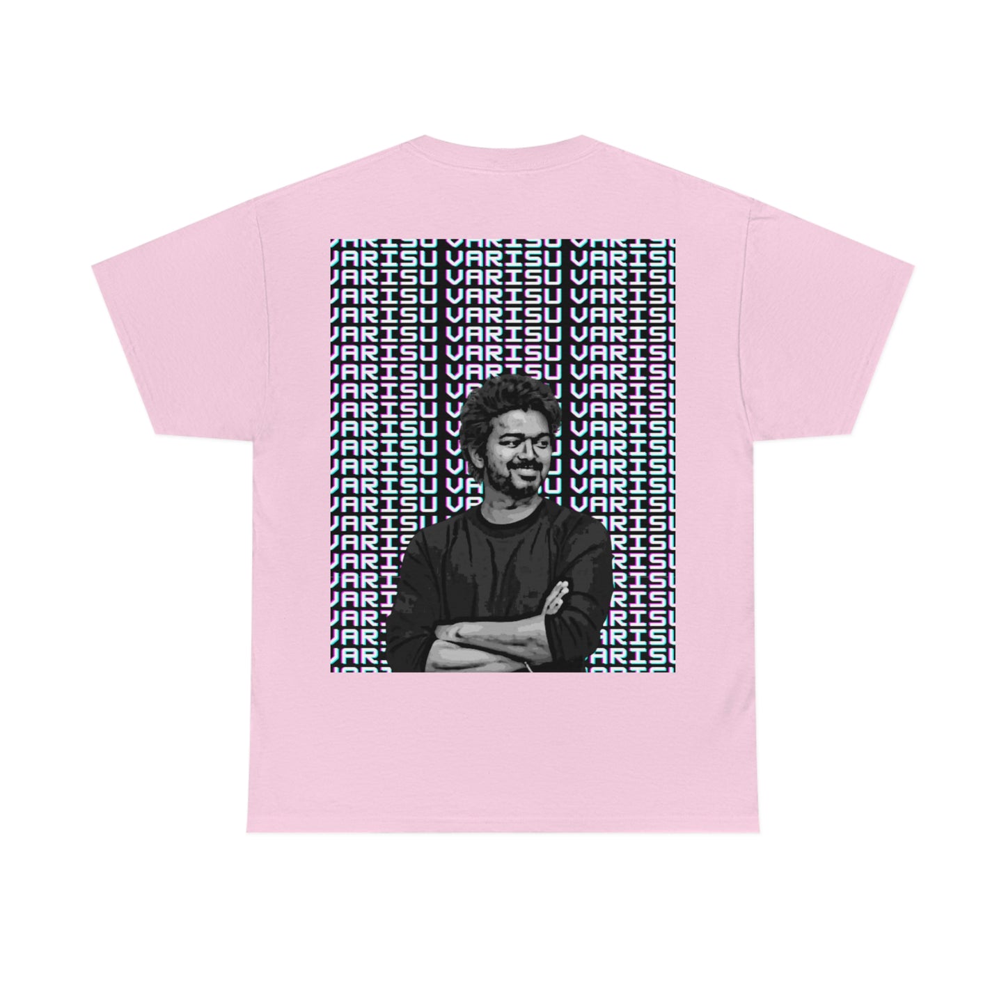 Thalapathy Vijay t-shirt with Thalapathy Street Back Graphic