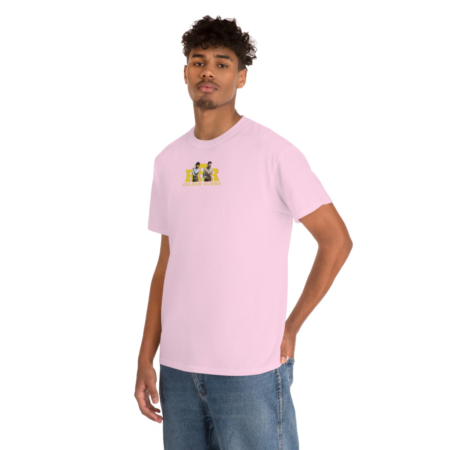 RRR Golden Globe Commemoration T-shirt with front and back graphics