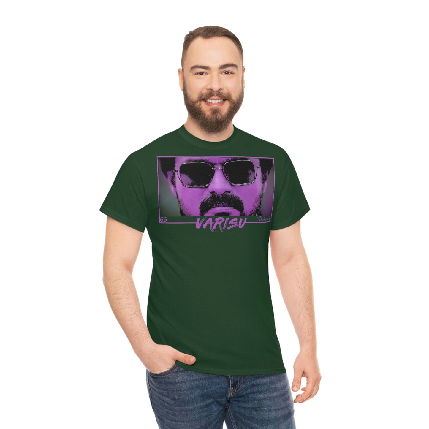 Thalapathy Vijay t-shirt with Street Style front graphics