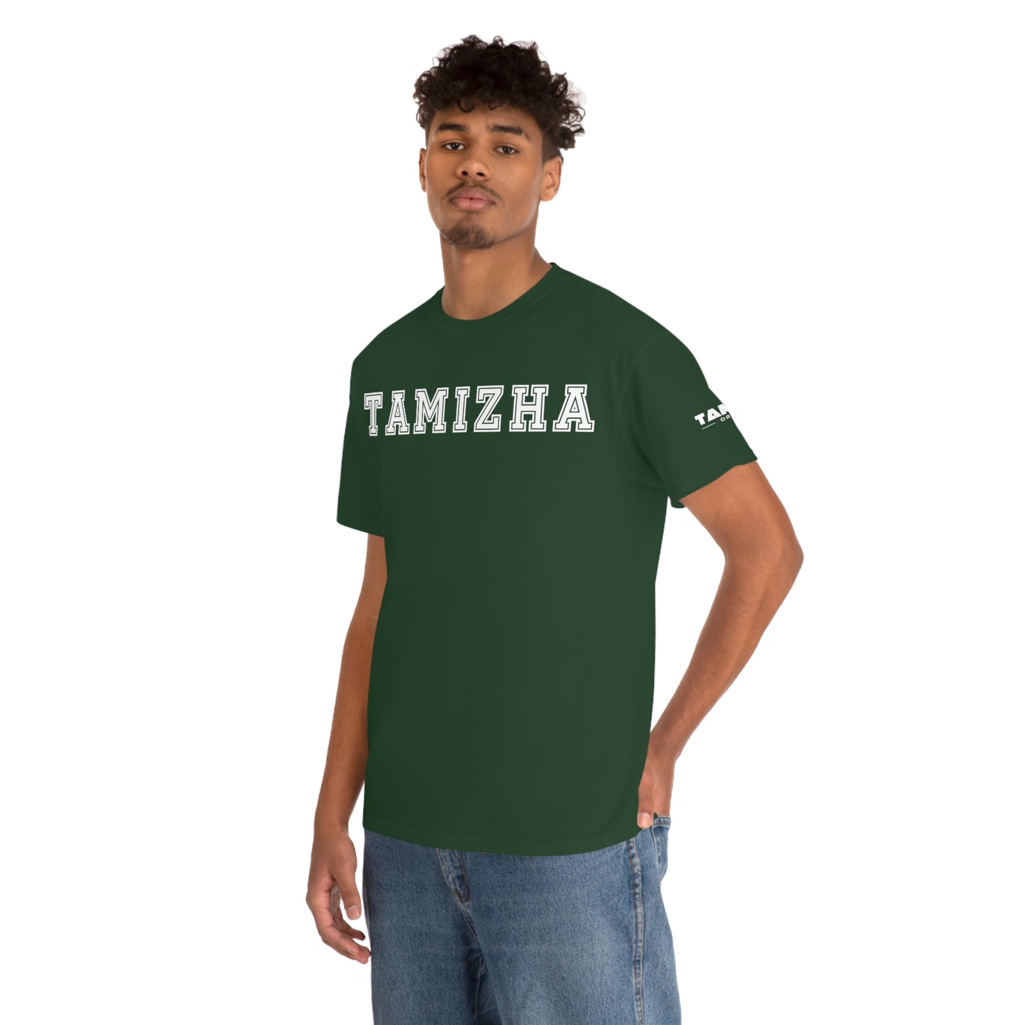 Tamizha Originals Varsity t-shirt with Tamil quote back print