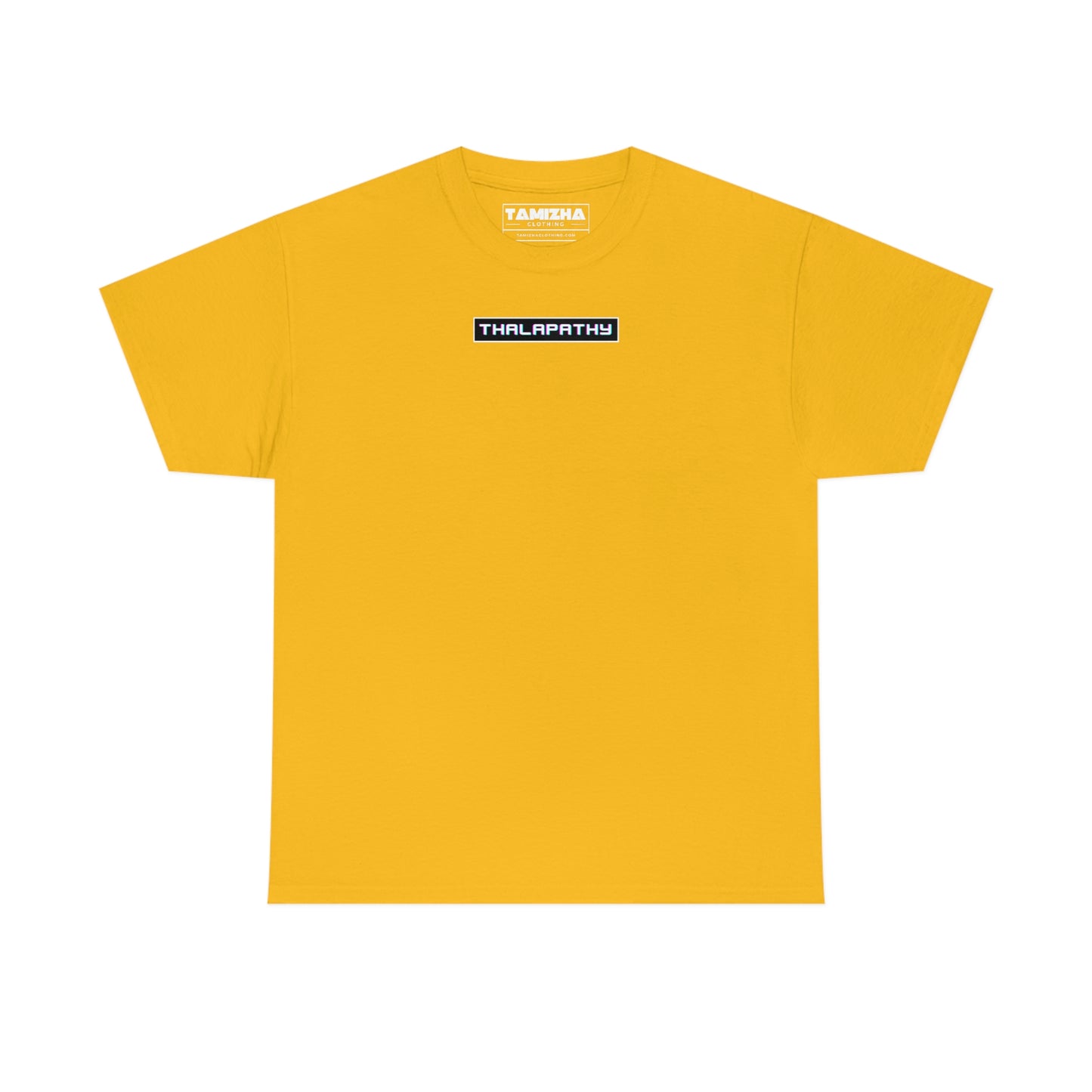 Thalapathy Vijay t-shirt with Thalapathy Street Back Graphic
