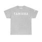 Tamizha Originals Varsity t-shirt with Tamil quote back print
