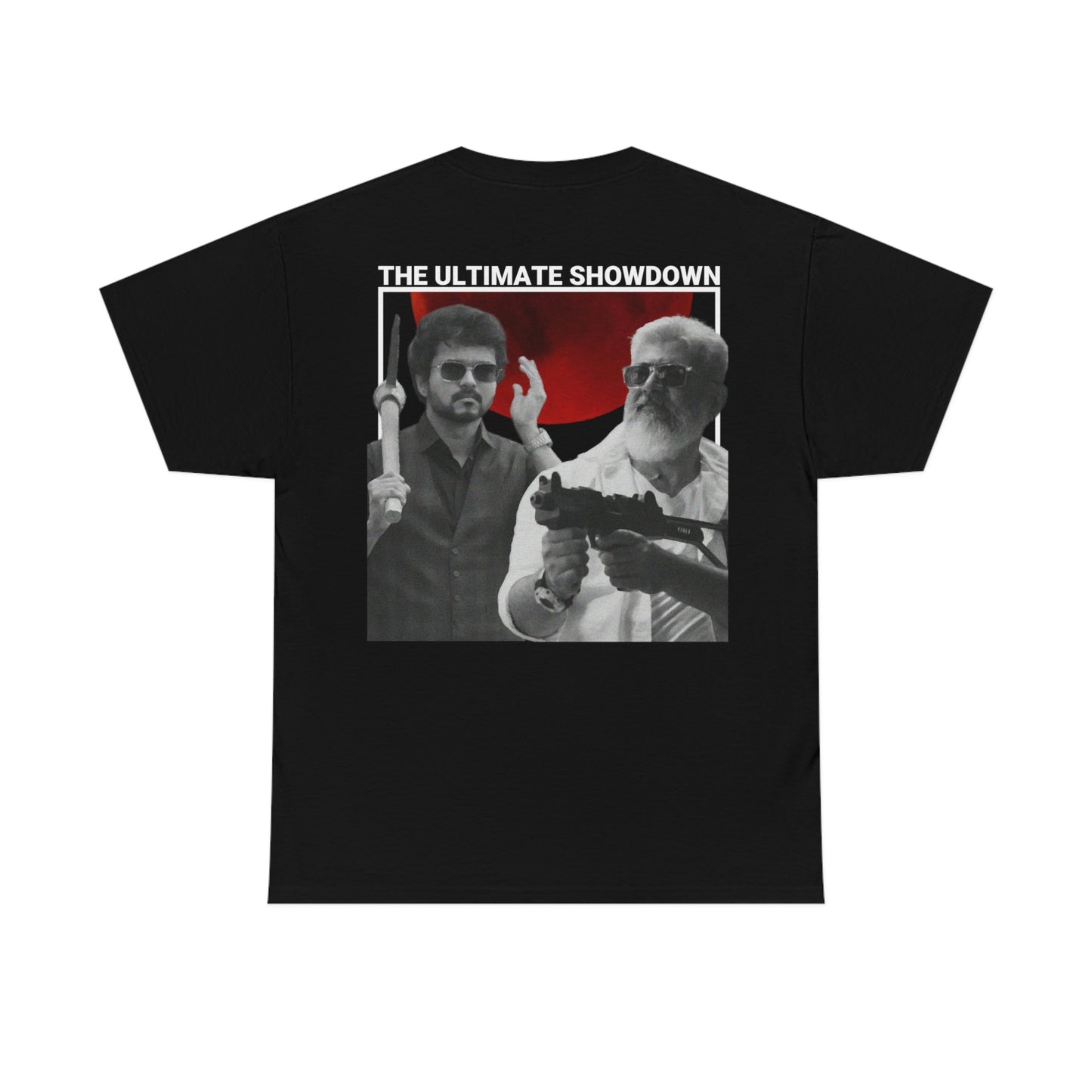 Thala X Thalapathy The Ultimate Showdown t-shirt with back graphics