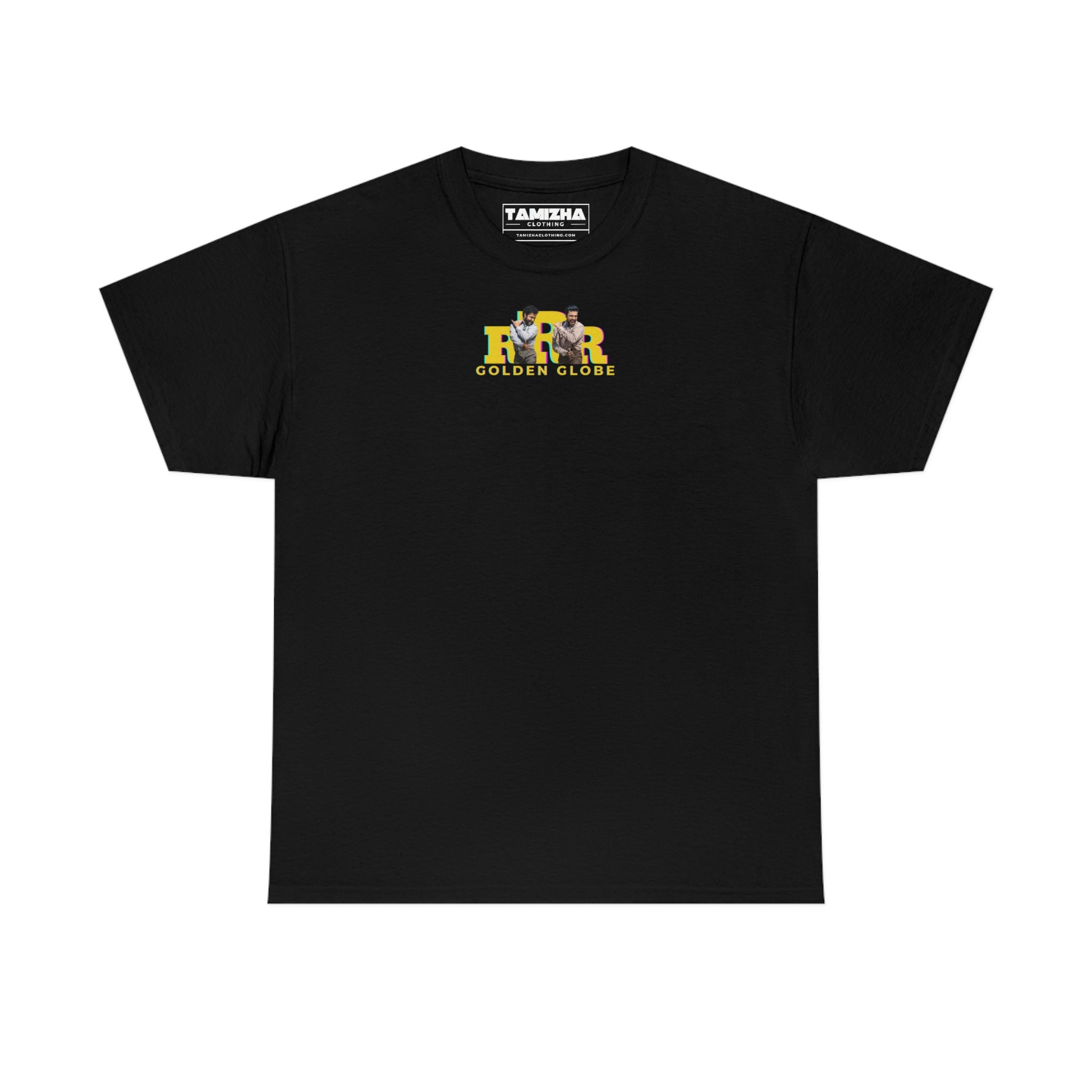 RRR Golden Globe Commemoration T-shirt with front and