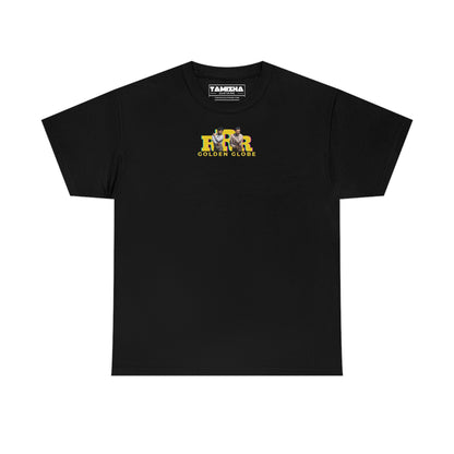 RRR Golden Globe Commemoration T-shirt with front and back graphics