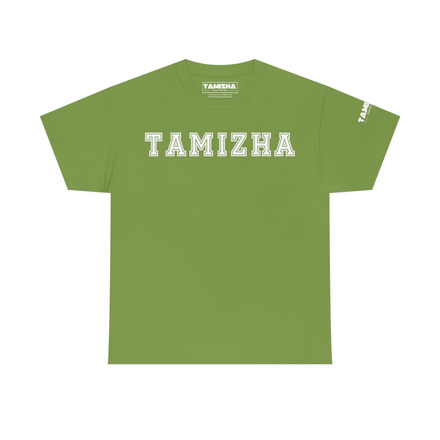 Tamizha Originals Varsity t-shirt with Tamil quote back print