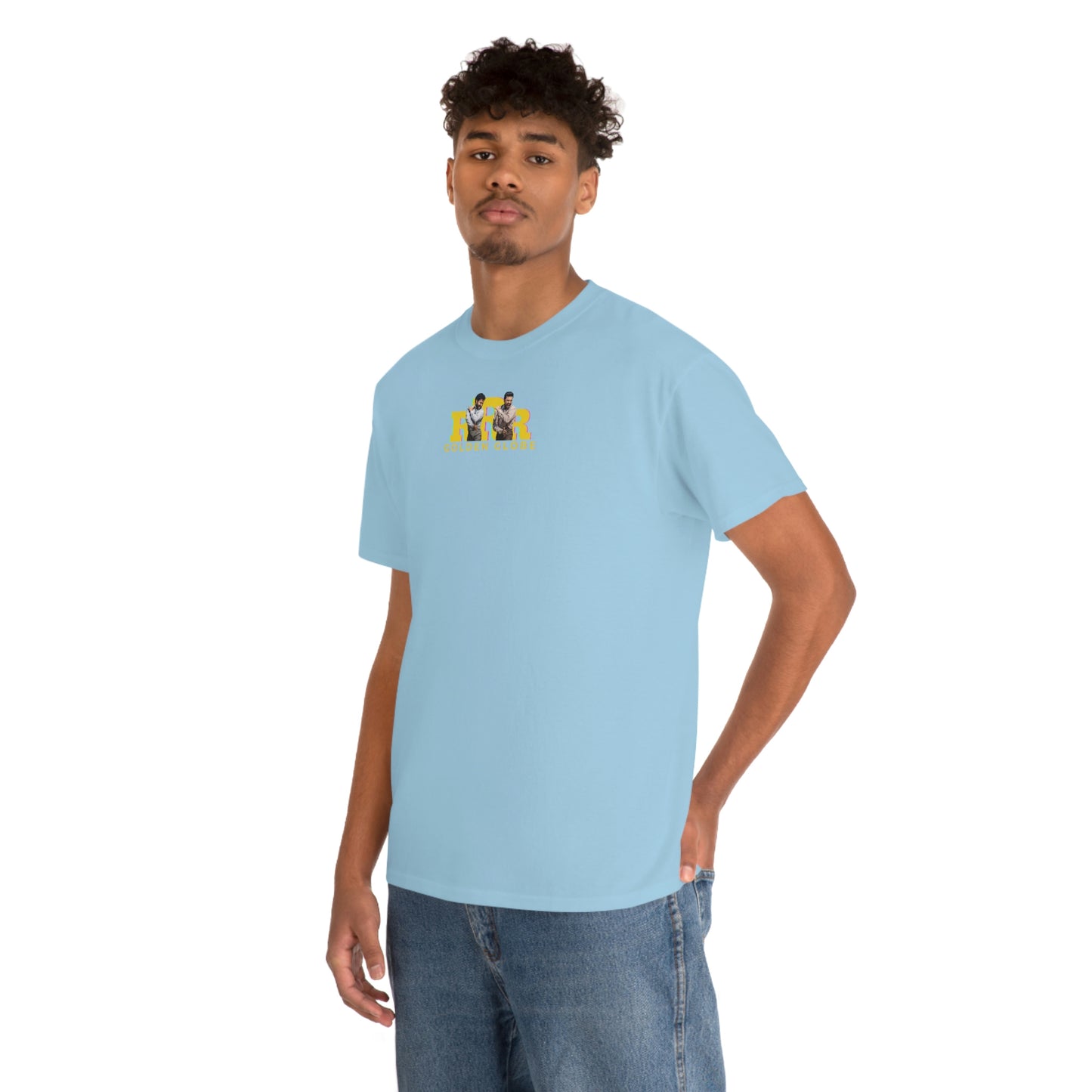 RRR Golden Globe Commemoration T-shirt with front and back graphics