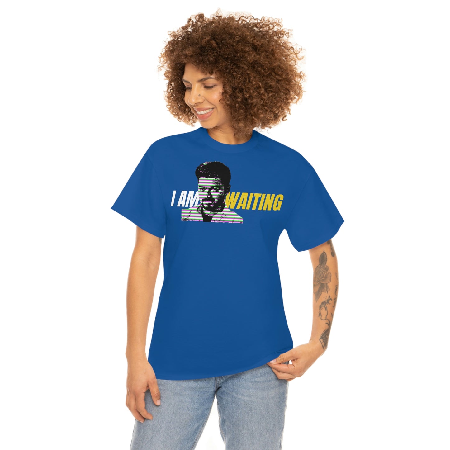 Thalapathy Vijay 'I am waiting' t-shirt with front graphics