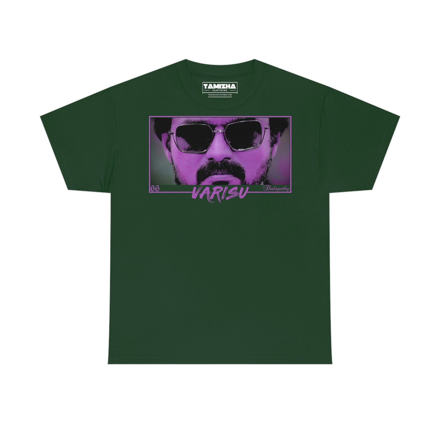 Thalapathy Vijay t-shirt with Street Style front graphics