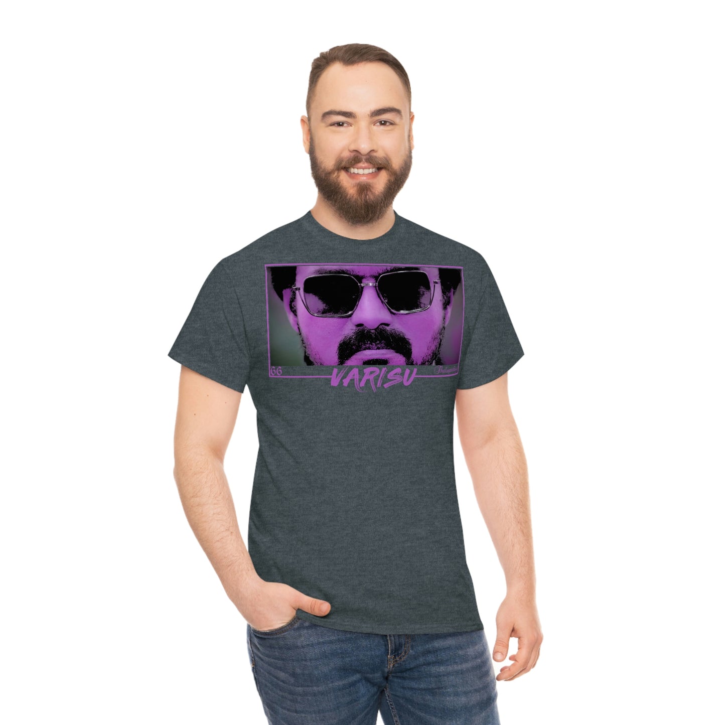 Thalapathy Vijay t-shirt with Street Style front graphics