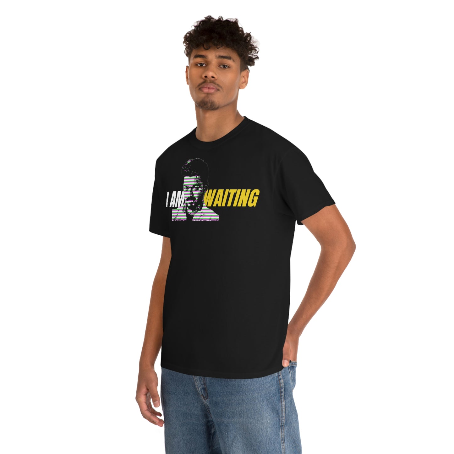 Thalapathy Vijay 'I am waiting' t-shirt with front graphics