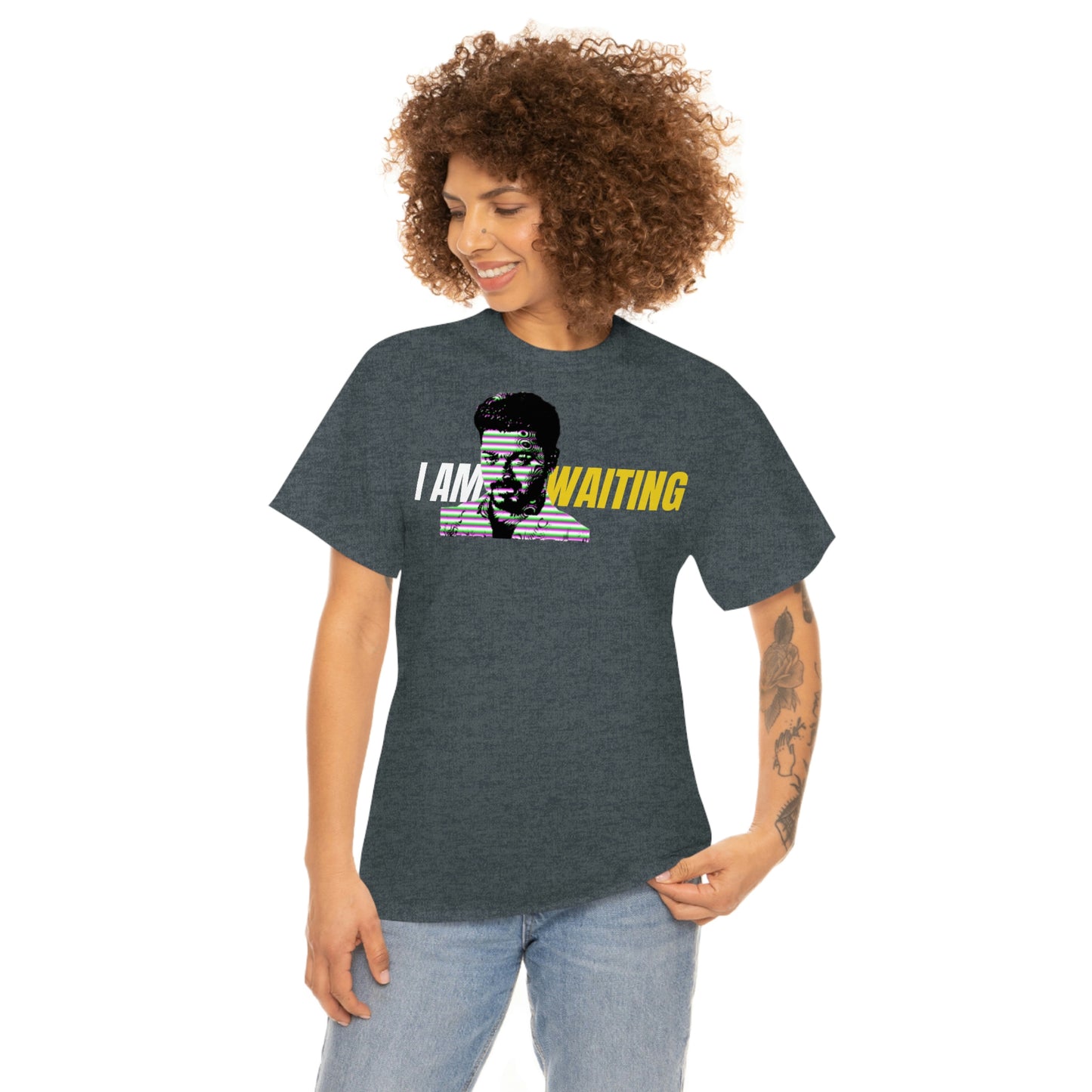 Thalapathy Vijay 'I am waiting' t-shirt with front graphics