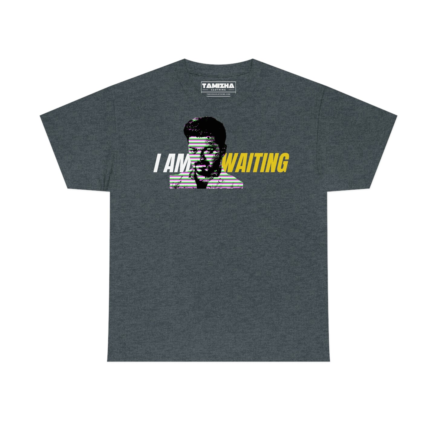 Thalapathy Vijay 'I am waiting' t-shirt with front graphics