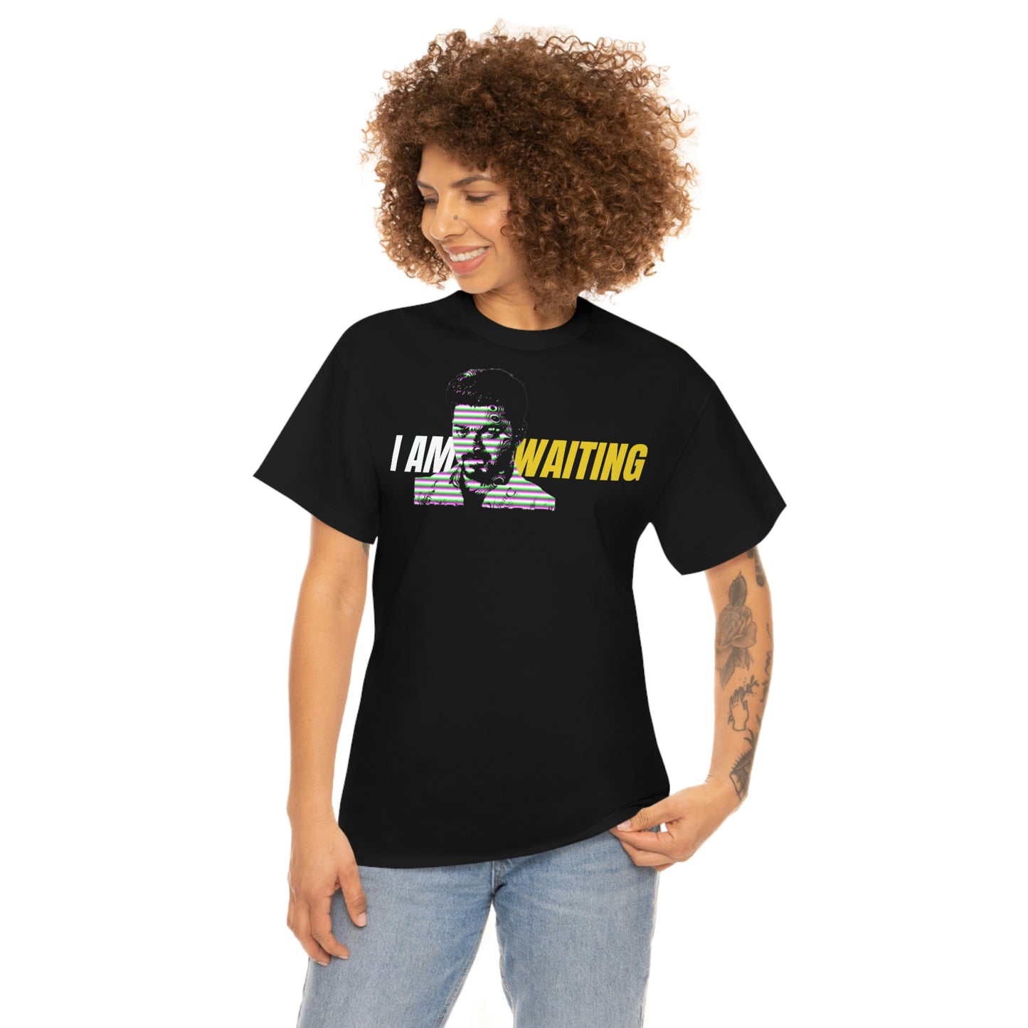 Thalapathy Vijay 'I am waiting' t-shirt with front graphics