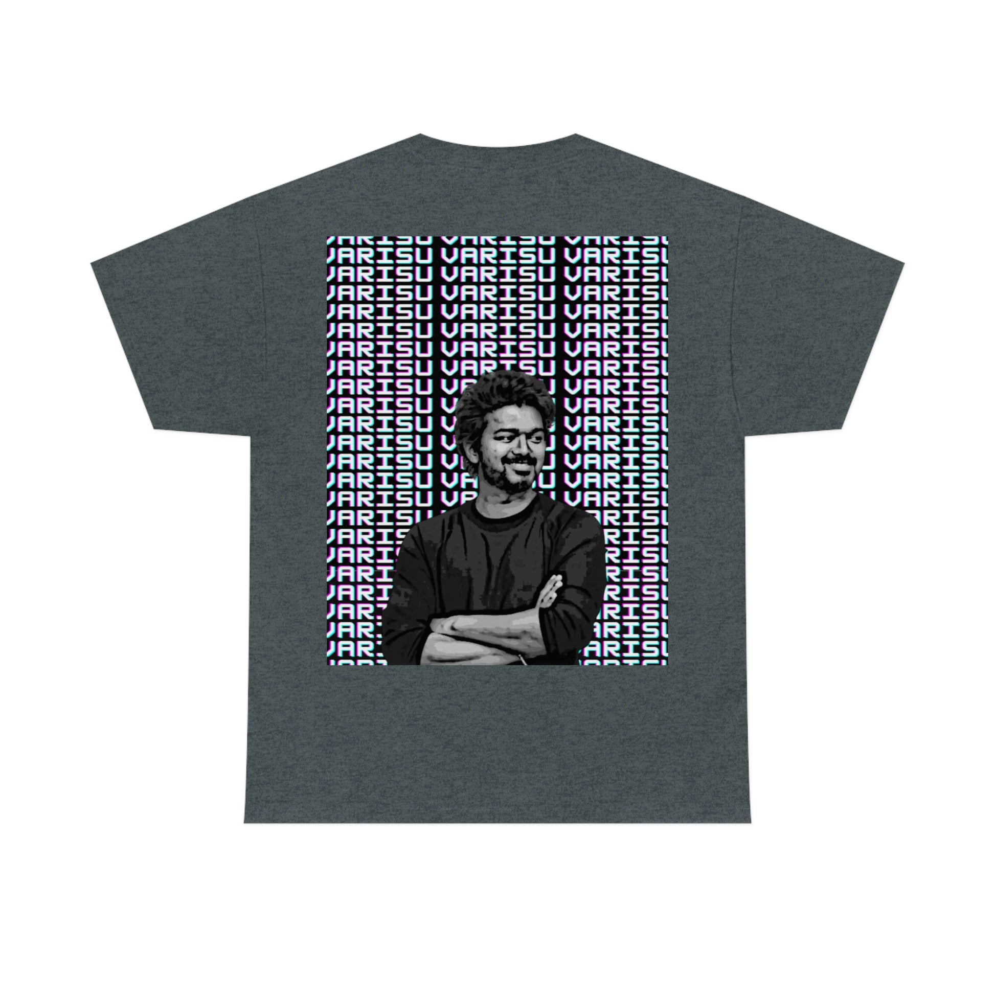 Thalapathy Vijay t-shirt with Thalapathy Street Back Graphic – Tamizha  Clothing