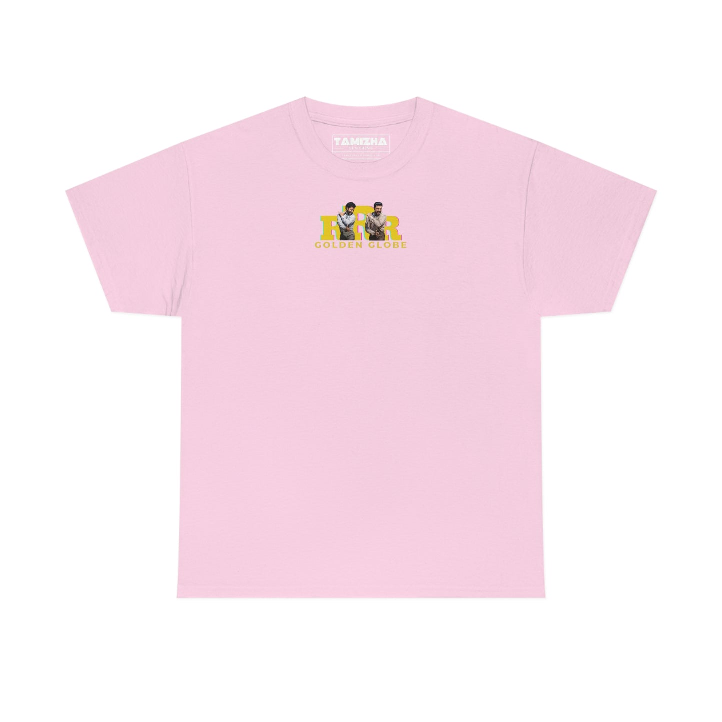 RRR Golden Globe Commemoration T-shirt with front and back graphics
