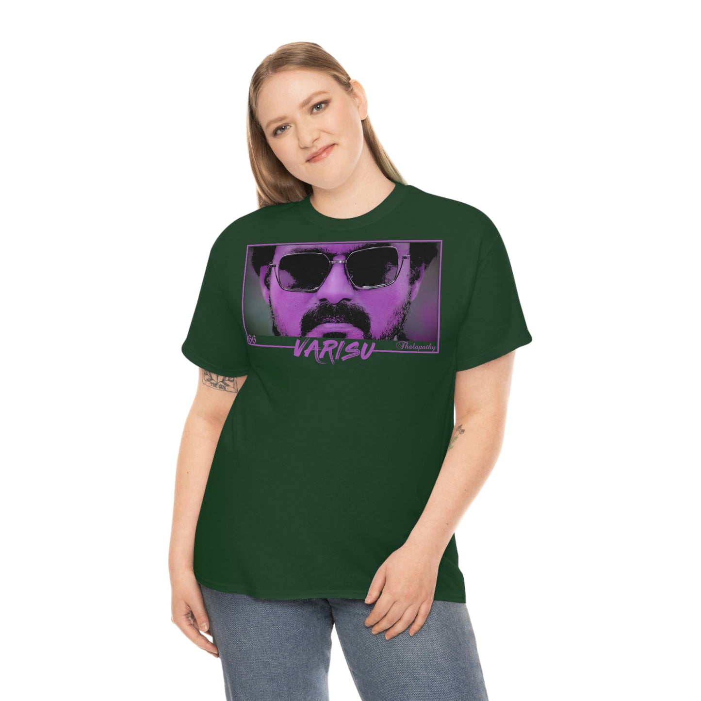 Thalapathy Vijay t-shirt with Street Style front graphics