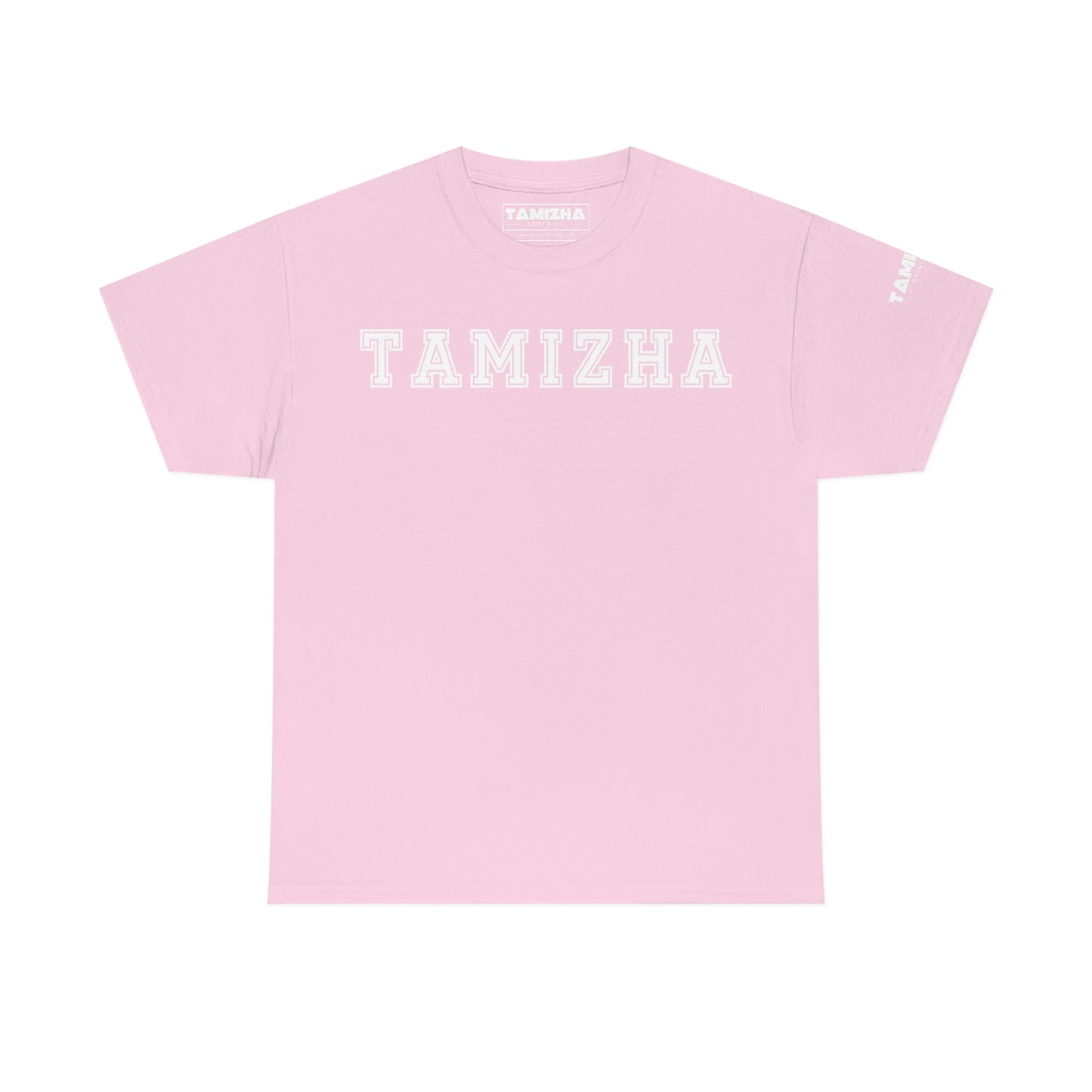 Tamizha Originals Varsity t-shirt with Tamil quote back print