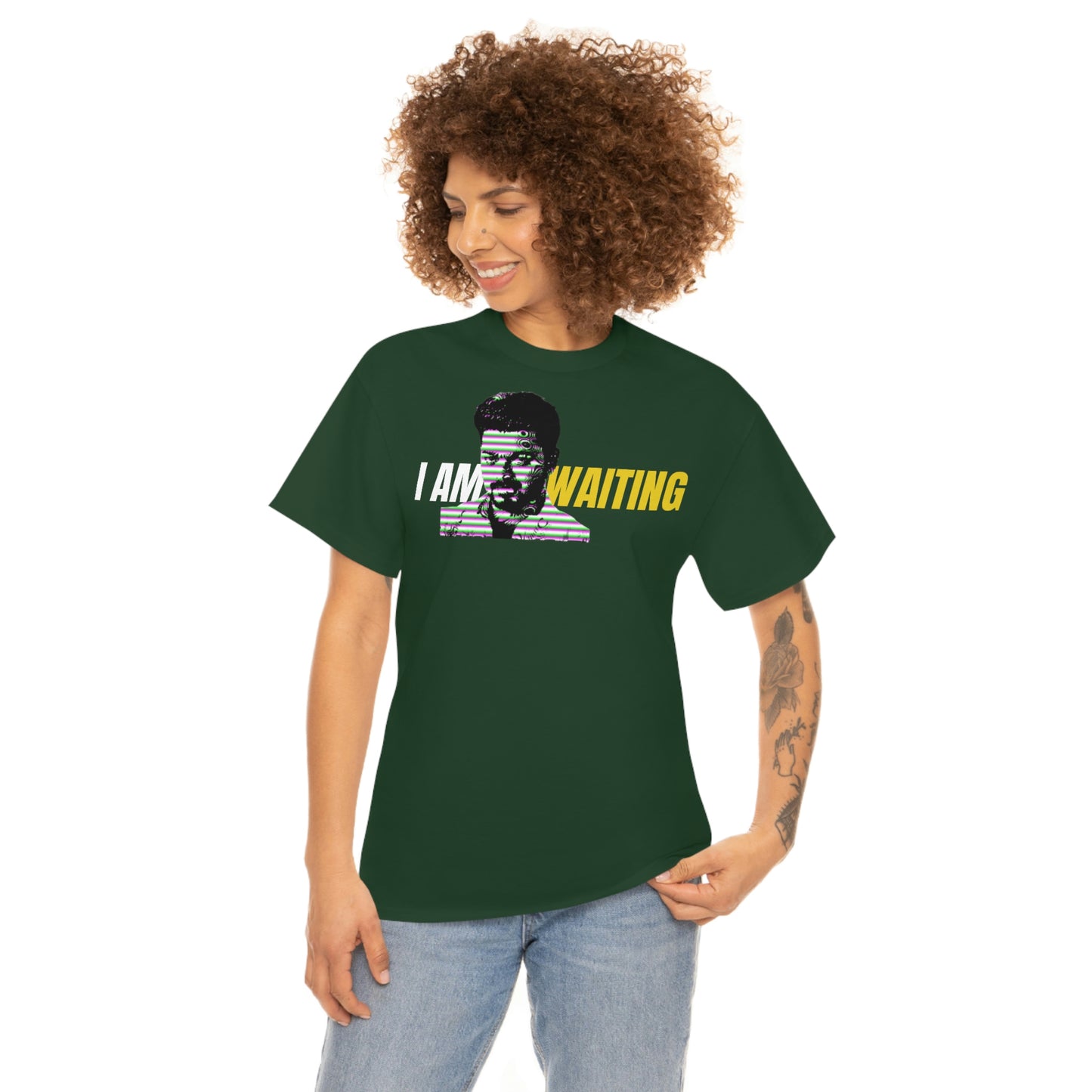 Thalapathy Vijay 'I am waiting' t-shirt with front graphics