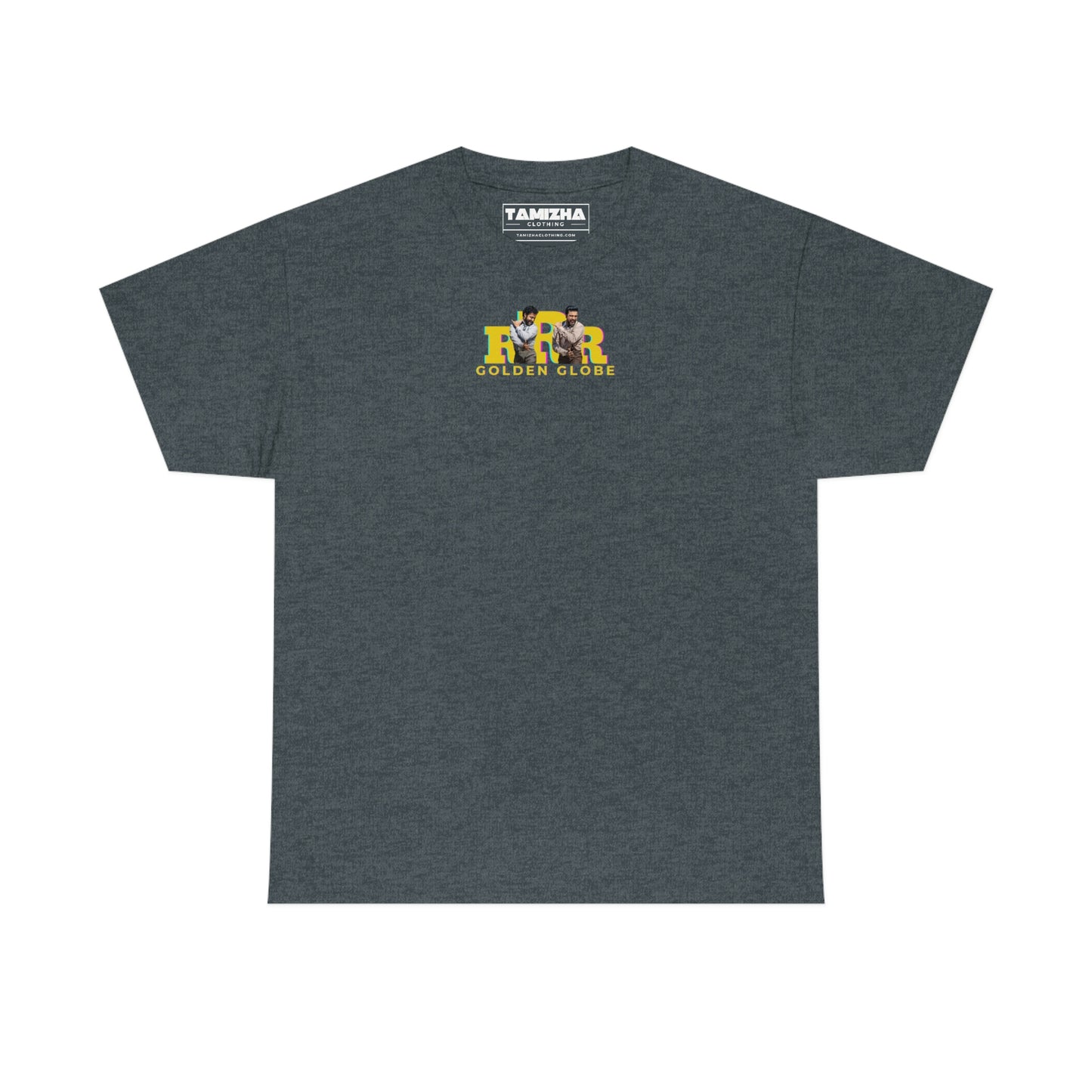 RRR Golden Globe Commemoration T-shirt with front and back graphics